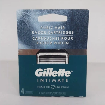 Кассеты для бритвы Gillette Intimate Pubic Hair 4 шт для интимных зон