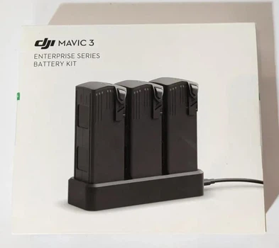 Комплект аккумуляторов для DJI Mavic 3 Enterprise Series Battery Kit (три интеллектуальных аккумулятора Mavic 3, концентратор для зарядки) 4001716