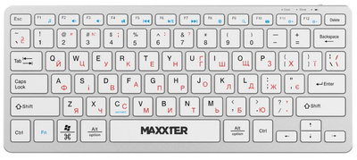 Клавіатура Maxxter KBW-C01S-UA