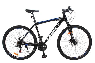 Велосипед CrossBike Energy 29" 21" Чорний-Синій
