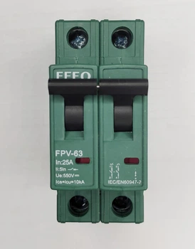 Автомат 25А 2P 550V DC FEEO
