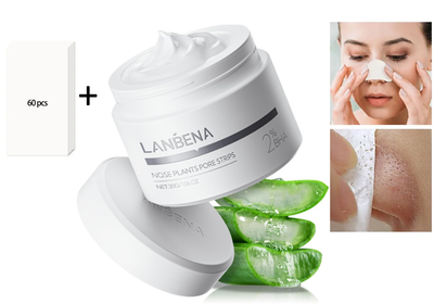 Маска від чорних точок Lanbena ВЕРСІЯ 2.0 ІЗ КИСЛОТАМИ 2%BHA 30 g