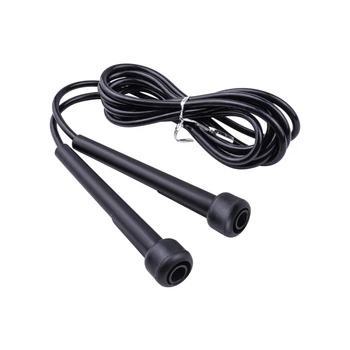 Cкакалка для гимнастики EasyFit EF-1915 черный 2.8м