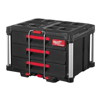 Ящик Milwaukee Packout с 3-мя выдвижными отсеками (4932472130)