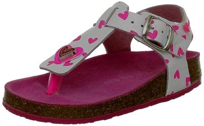 Босоножки сандалии для девочки Agatha ruiz de la prada 132981 белый с розовым 26