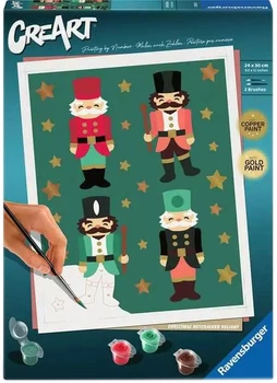 Картина за номерами Ravensburger CreArt Christmas Nutcracker Delight 23893 (4005556238934)