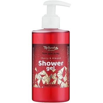 Гель для душу Вишня та миндаль Top Beauty Shower Gel 275 мл (4820169180204)