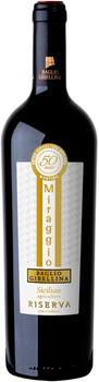 Вино BAGLIO GIBELLINA U..Passimiento Miraggio Rosso Sicilia Doc Riserva червоне сухе 0.75 л 14% (8053626471237)