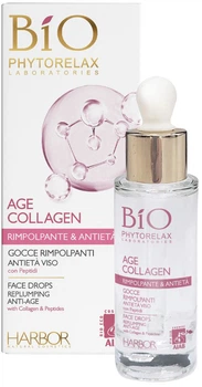 Сыворотка для лица антивозрастная Phytorelax Age Collagen Plumping Face Drops 30 мл (8030976031748)