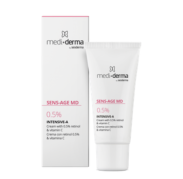 Интенсивный антивозрастной крем для лица Medi+derma Antiaging Intensive Facial Cream 0,5% 30 мл