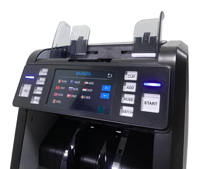 Счетчик банкнот MULTI COUNTER PRO 931 AXIOM 2025, мультивалютная счетная машинка с UV/MG/IR детекцией и сортировкой купюр
