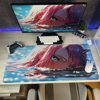 Коврик для мыши и клавиатуры YL XL11 с принтом Аниме 900х400 игровая поверхность Speed