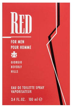 Woda toaletowa męska Giorgio Beverly Hills Red For Men 100 ml (719346536349)