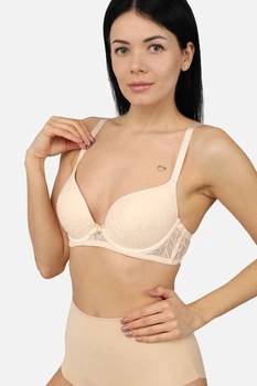 Бюстгальтер женский 75C цвет бежевый No Brand ЦБ-00267895