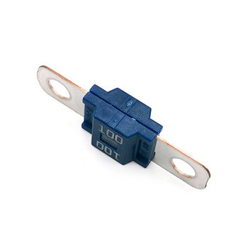 Предохранитель автомобильный плоский лезвийного типа sbfw sbfw l 100 100a 58v m6 12х41mm blue