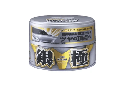 Твёрдый воск для светлых авто Soft99 Kiwami Extreme Gloss Wax Silver