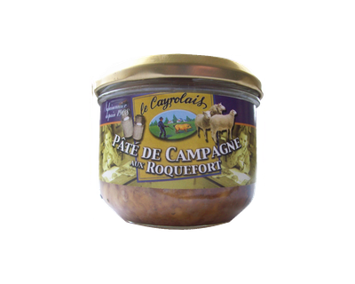 Паштет Pate Le Cayrolais с сыром Рокфор 180 г