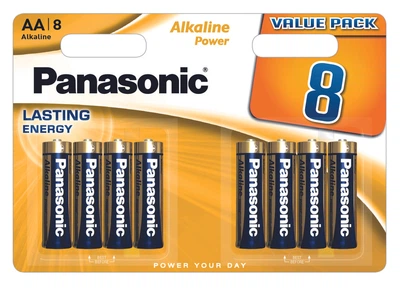 Батарейка PANASONIC ALKALINE POWER LASTING ENERGY AA 8 шт.