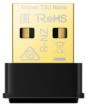 Адаптер WiFi Archer T3U nano AC1300, USB TP-Link (2000003288403)