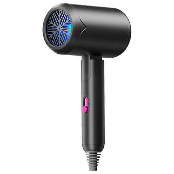 Фен для волос складной Air Blower LY-811 3 скорости ионизация 1800Вт Серый