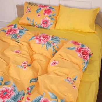 Комплект постільної білизни MirSon Сатин Premium 22-1267 Tropics 160х220х2 (2200003068504)