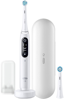 Електрична зубна щітка Oral-B iO 8N Біла + Brush Head + TC (4210201408543)
