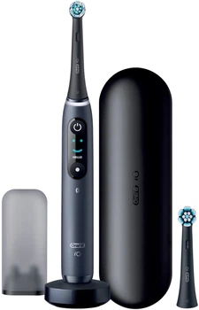 Elektryczna szczoteczka do zębów Oral-B iO 8N Czarna + Brush Head + TC (4210201408567)