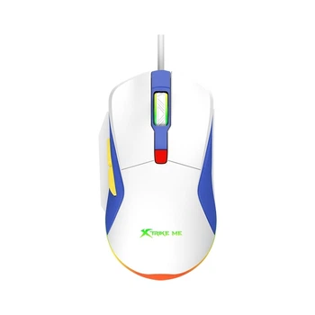 Компьютерная мышь Xtrike GM-227 RGB 6 кнопок 1200–3600 DPI Белая 1,5 м (GM-227)