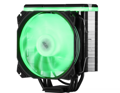 Кулер вентилятор для процессора 2E GAMING Air Cool AC120D4TC-ARGB, черный