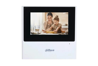 IP-видеодомофон Dahua DHI-VTH2611L-WP 4.3'' Wi-Fi SIP PoE, White