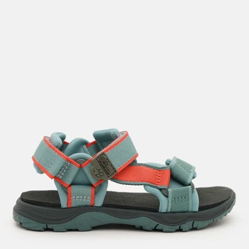 Дитячі сандалії для дівчинки Jack Wolfskin Seven Seas 3 K 4040061_E0180 34 (3US) Блакитний/Помаранчевий (4064886440035)