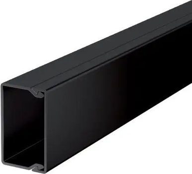 Короб пластиковий чорний СКІМ 40x25x2000 (С2310129)