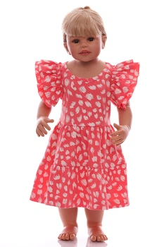 Плаття трикотажне Difa Kids коралове 98 см (53126)