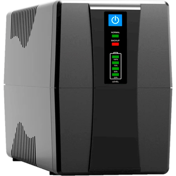 ИБП FrimeCom V-2000 LED, Line Int., AVR, 2 x евро, LED, металл