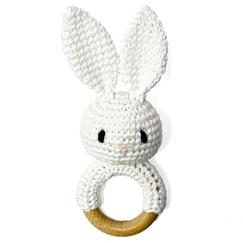 Игрушка-погремушка Rabbit White