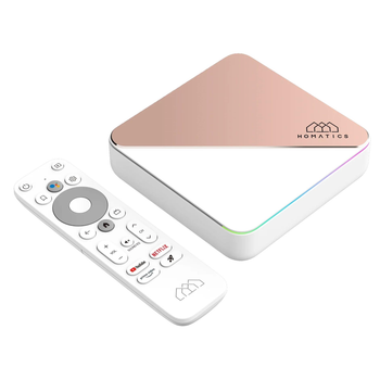 Медіаплеєр Homatics Box R 4K Plus + ViP client | з налаштованими сервісами, підпискою та підтримкою контенту 