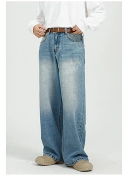 Джинсы Super Baggy мужские M JEANS голубые размер L (1388-light blue-L)