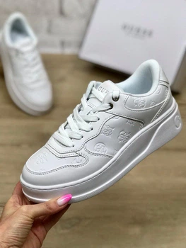Кеды женские Guess Cleva Sneaker белые 37.5 (7) 24 см (B0D6YJV915)