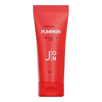 Маска нiчна для обличчя з гарбузом Pumpkin Revitalizing Skin Sleeping Pack J:ON 50 мл 8802929007090