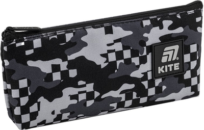 Пенал шкільний Kite 8.5x19.5x3 см Сірий (K25-680-4)