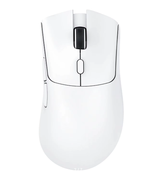 Игровая беспроводная мышка Attack Shark R1, 3 подключения 2.4G/Bluetooth/провод 18000dpi PixArt 3311 White