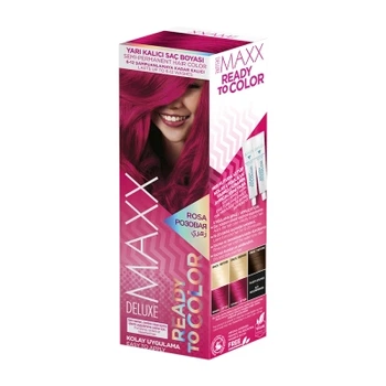 Краска MAXX DELUXE для волос Ready to color Розовый, 2 x 50 мл