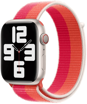 Ремінець Apple Sport Loop для Apple Watch 45mm Nectarine/Peony (MN5V3)