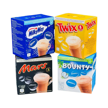 Капсулі для кофемашини Milky Way/Twix/Mars//Bounty Dolce Gusto 120 грам (набір 4 штук)