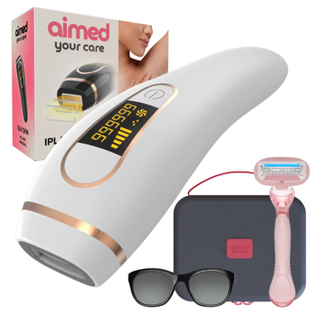 Фотоэпилятор AIMED Silk Skin IPL Intensed Pulse Light белый (7970379617592)
