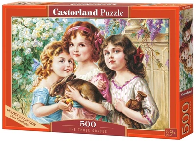 Пазл Три грации 500 деталей Castorland