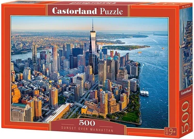 Пазл Закат над Манхэттеном 500 деталей Castorland