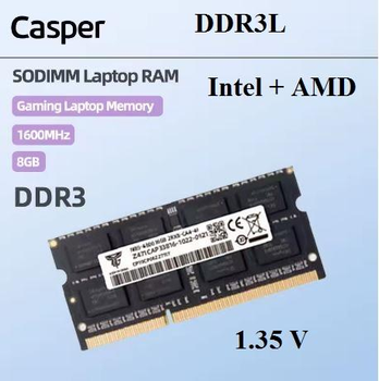 Оперативная память для ноутбука DDR3L 8 GB 1600 МГц Ноутбучна оперативка Ddr3 8gb для ноутбука