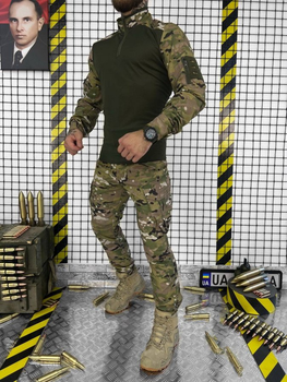 Тактический костюм Ubacs Рипстоп с манжетами Multicam L