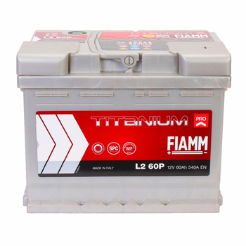 Автомобільний акумулятор FIAMM Titanium Pro (-/+) 12V 60Ah (540A) Euro L260P (AKBLI1105)
